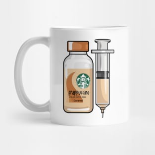 Caramel Iced Coffee Drink Injection for medical and nursing students, nurses, doctors, and health workers who are coffee lovers Mug